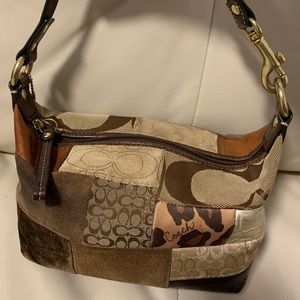 Classic Coach Patchwork Purse